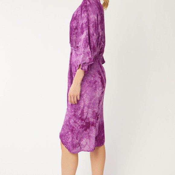 Tie-dye print dress - Picture 2 of 4